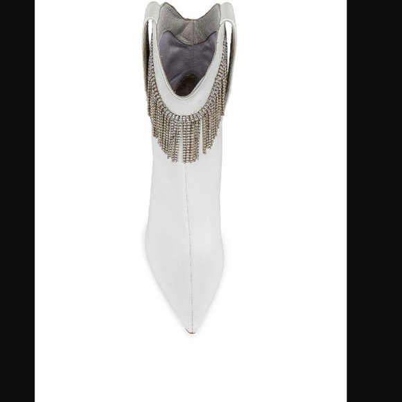 Blade Bootie in White by RAYE via Revolve - Picture 4 of 5